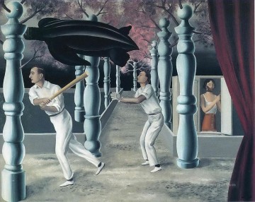 抽象的かつ装飾的 Painting - シークレットプレイヤー 1927 シュルレアリスム